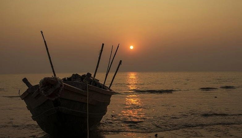 Fraserganj Sea Beach, Bakkhali, West Bengal, India